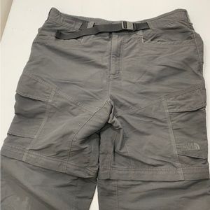 North face men’s dark gray outdoors pants Large